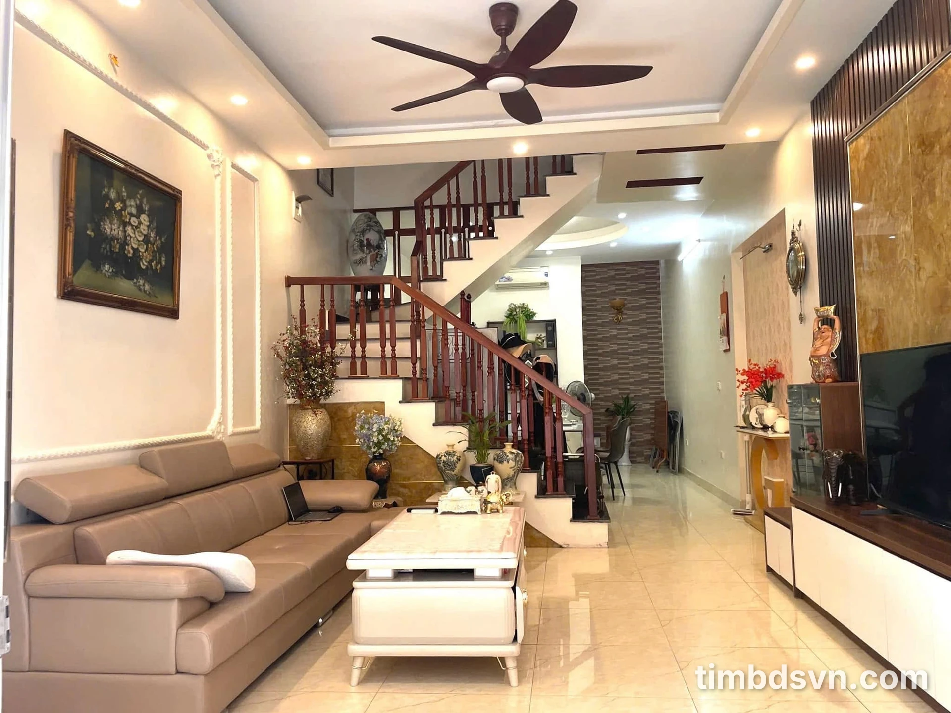 Nhà bán 4 tầng 50.5m2 Thiên Lôi Quận 12 - Ảnh 1