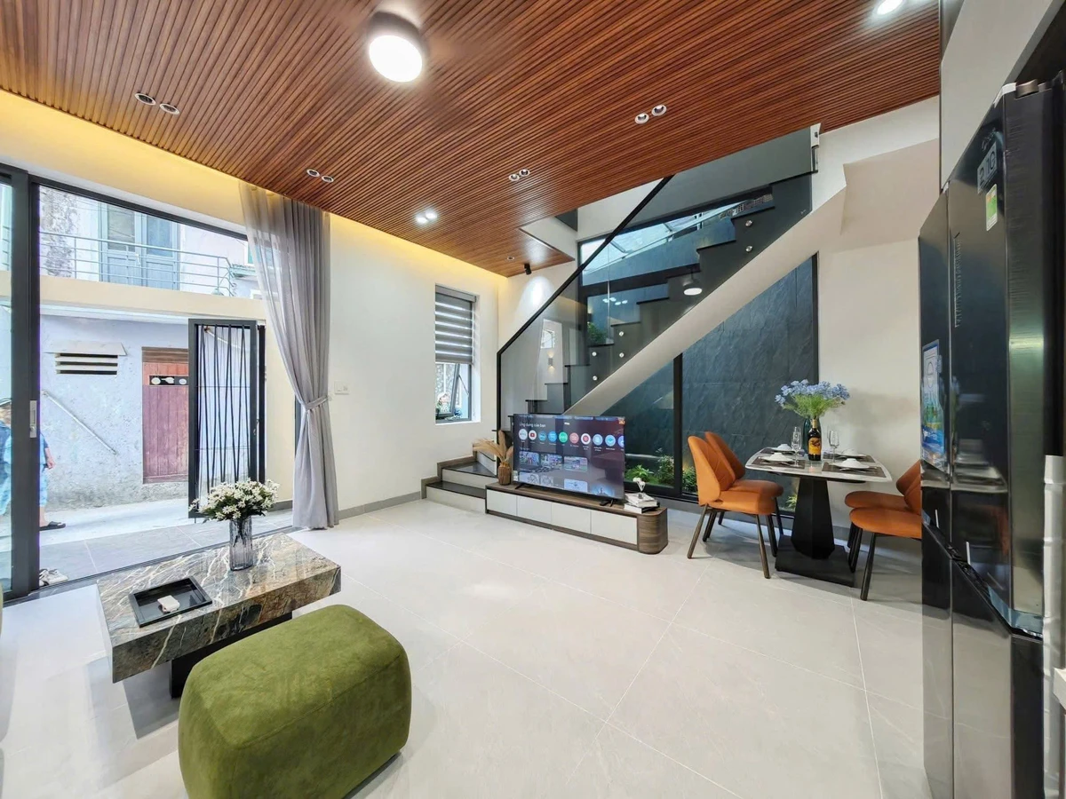 Nhà bán gần biển Trần Cao Vân 60m² 3 phòng ngủ 4 tỷ 450 triệu - Ảnh thu nhỏ 5