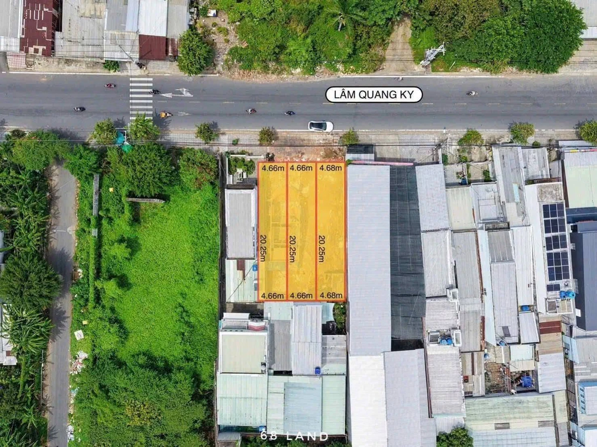 Bán 3 nền đất mặt tiền Lâm Quang Ky, Rạch Giá, 94.77 m² - Ảnh thu nhỏ 4