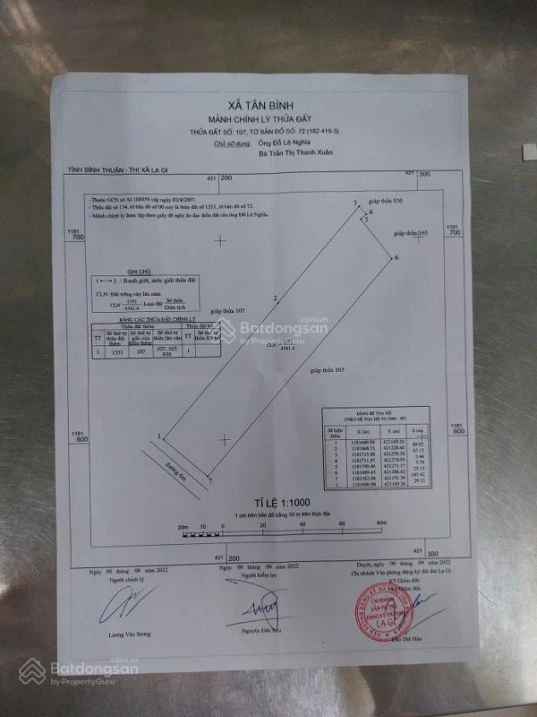 GIẢM SỐC CÒN 10 TỶ LÔ ĐẤT HƠN 4300M2 tại Trung tâm phường Lagi, cách biển 1km - Ảnh thu nhỏ 2