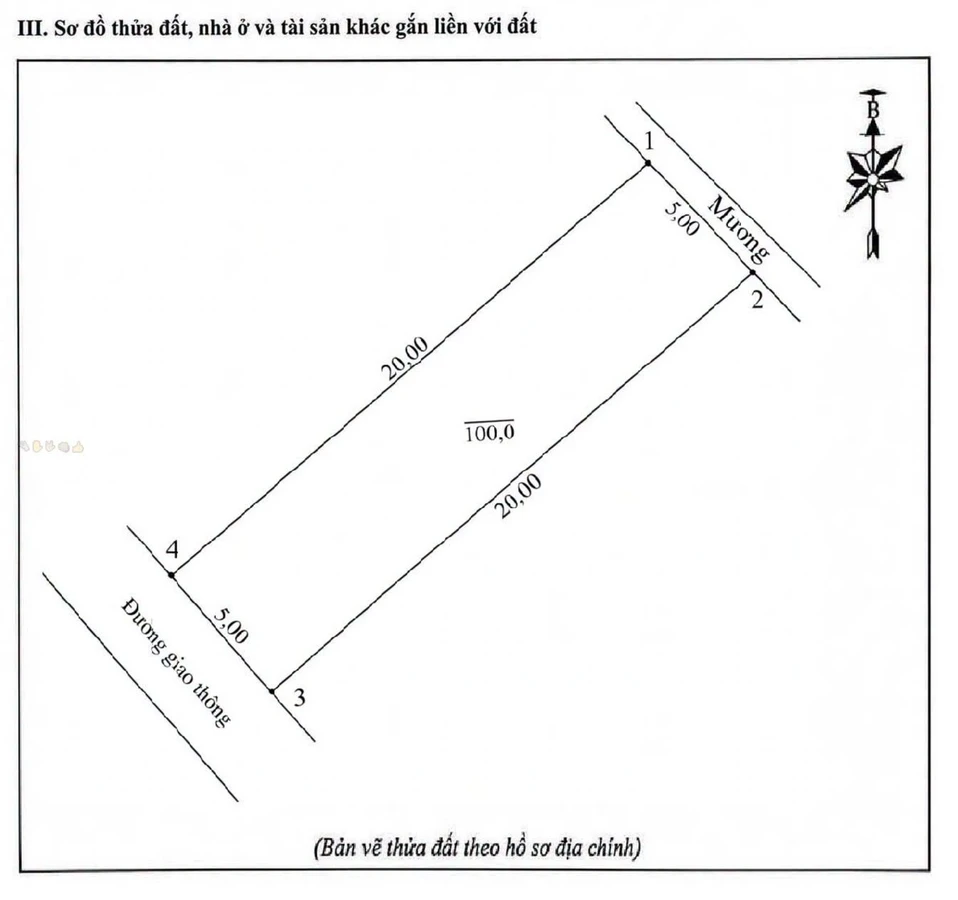 Bán đất Xuân An Nghi Xuân Hà Tĩnh 100m2 hơn 1 tỷ - Ảnh thu nhỏ 4