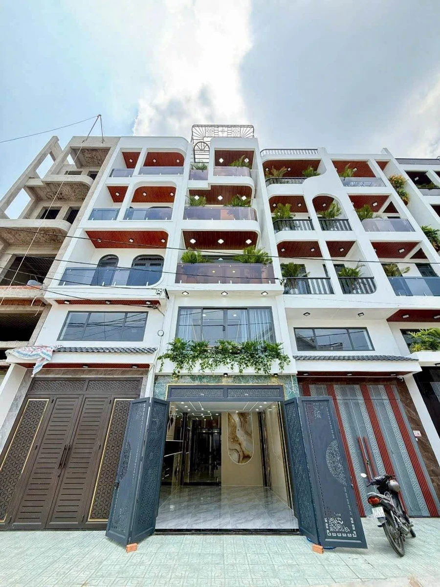 Bán nhà 4 tầng thang máy 4x20m full nội thất đường Trần Thị Cờ, Thới An, Quận 12 - Ảnh thu nhỏ 2