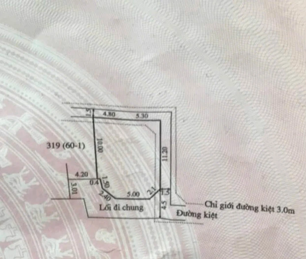 Bán đất 118m2 kiệt Thanh Tịnh, Vỹ Dạ, Huế - 1 tỷ 950 triệu - Ảnh 1