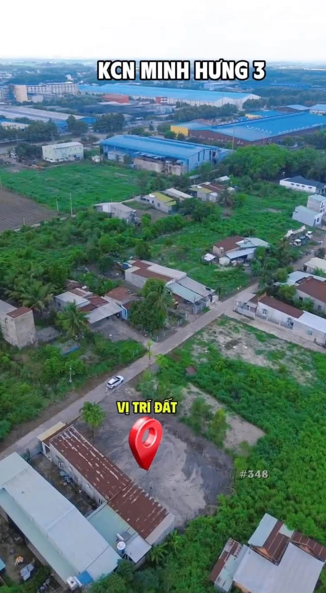 Bán đất xây trọ gần KCN Minh Hưng 3, 50m2, 599 triệu - Ảnh 1