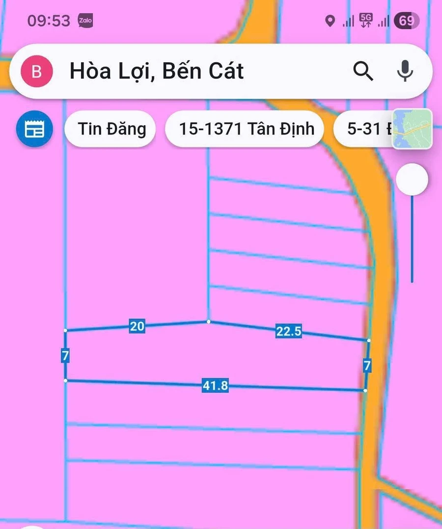 Bán đất Hòa Lợi 287m² giá 1,6 tỷ - Ảnh thu nhỏ 3