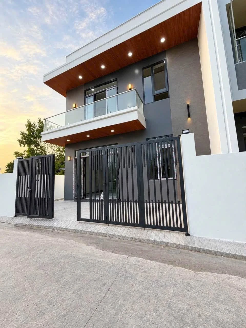 Bán nhà 1 trệt 1 lầu 3PN Phú Mỹ Bình Dương, 86m² - Ảnh 1