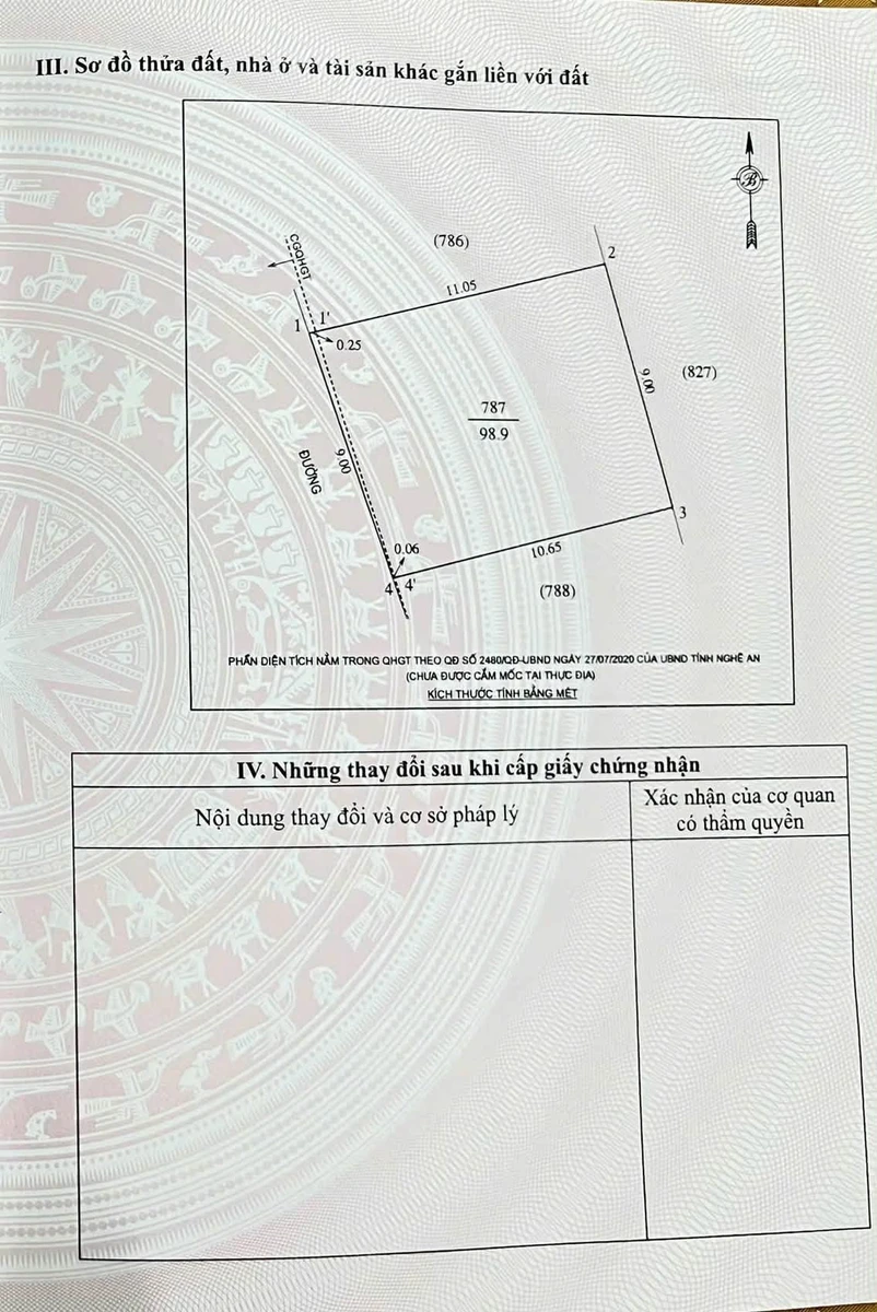 Bán đất kinh doanh 98.9m2 mặt tiền 9m, Hồng Liễu, Vinh - Ảnh 1