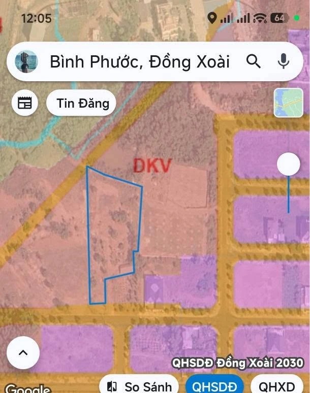 Bán lô đất 400m² gần Hồ Xuân Hương, Bình Phước - Ảnh 1