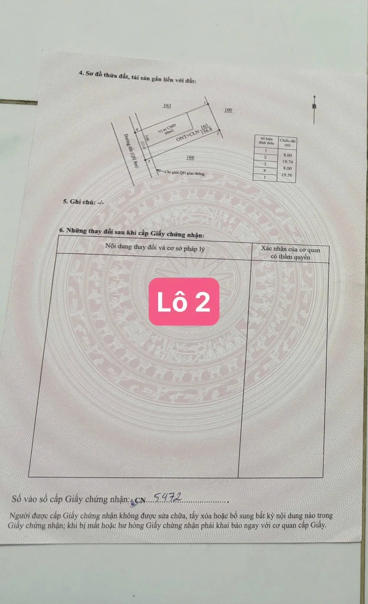 Bán đất thổ cư 160m² giá 355 triệu Buôn Ma Thuột - Ảnh thu nhỏ 2