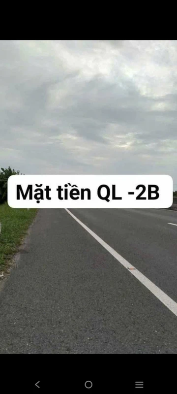 Bán đất 370m² mặt tiền QL N2B Đồng Tháp 370 triệu