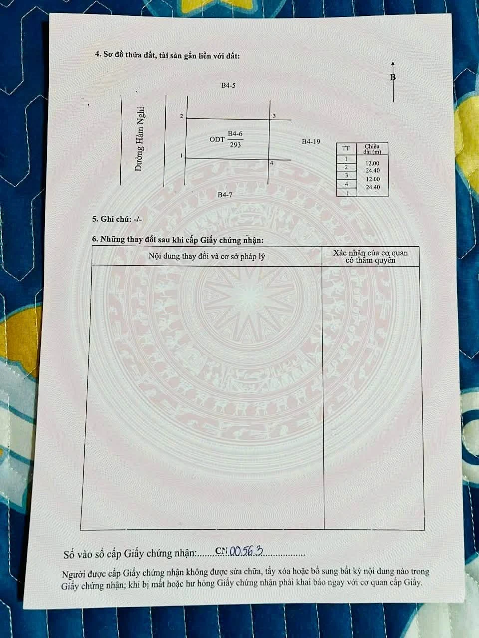 Bán đất thổ cư 12x24m đường Hàm Nghi, TĐC Đắk Nia, phường Đông Gia Nghĩa - Ảnh 1
