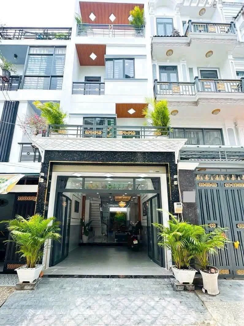 Bán nhà hẻm 67 Đào Tông Nguyên, Nhà Bè, 4x16,5m, trệt 2 lầu sân thượng, 4PN 4WC, giá 6,9 tỷ - Ảnh 1