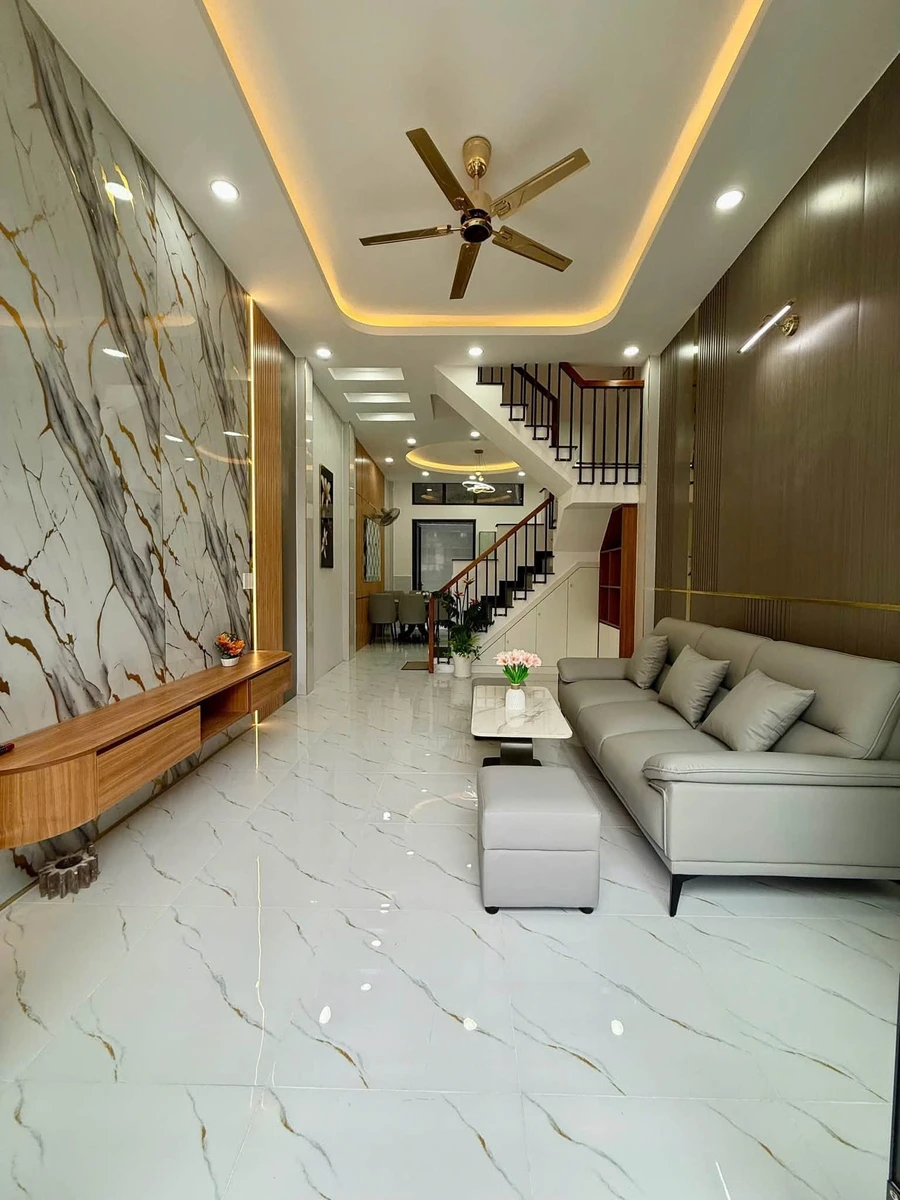 Bán nhà mới mặt tiền đường Bùi Điền, Phường 4, Quận 8, 49,3m2, 4PN, 9,25 tỷ - Ảnh thu nhỏ 3