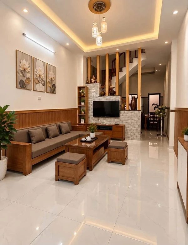 Bán nhà 3 tầng full nội thất 105m2 đường Nguyễn Thị Minh Khai, trung tâm Quy Nhơn