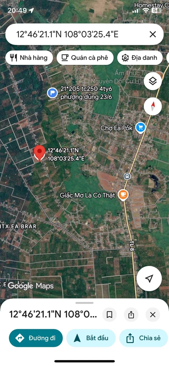 Bán đất mặt tiền Cư Suê 124m² gần Buôn Ma Thuột - Ảnh thu nhỏ 2