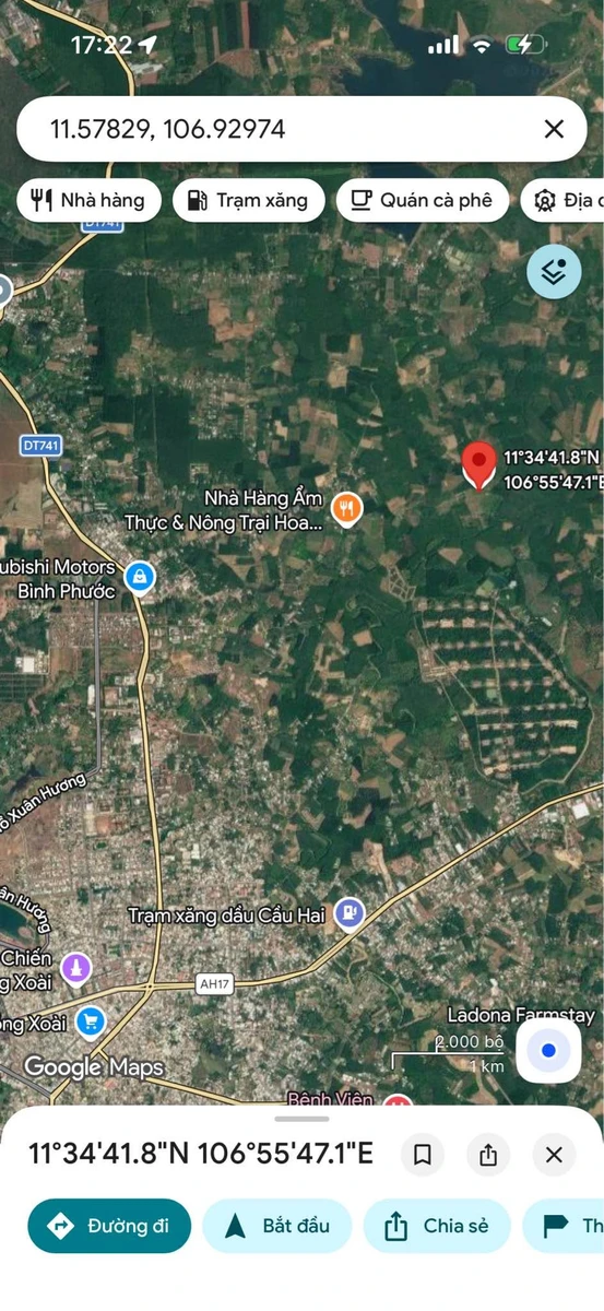 Bán đất 8 hectare sầu riêng Bình Phước 1 tỷ 8 - Ảnh thu nhỏ 4