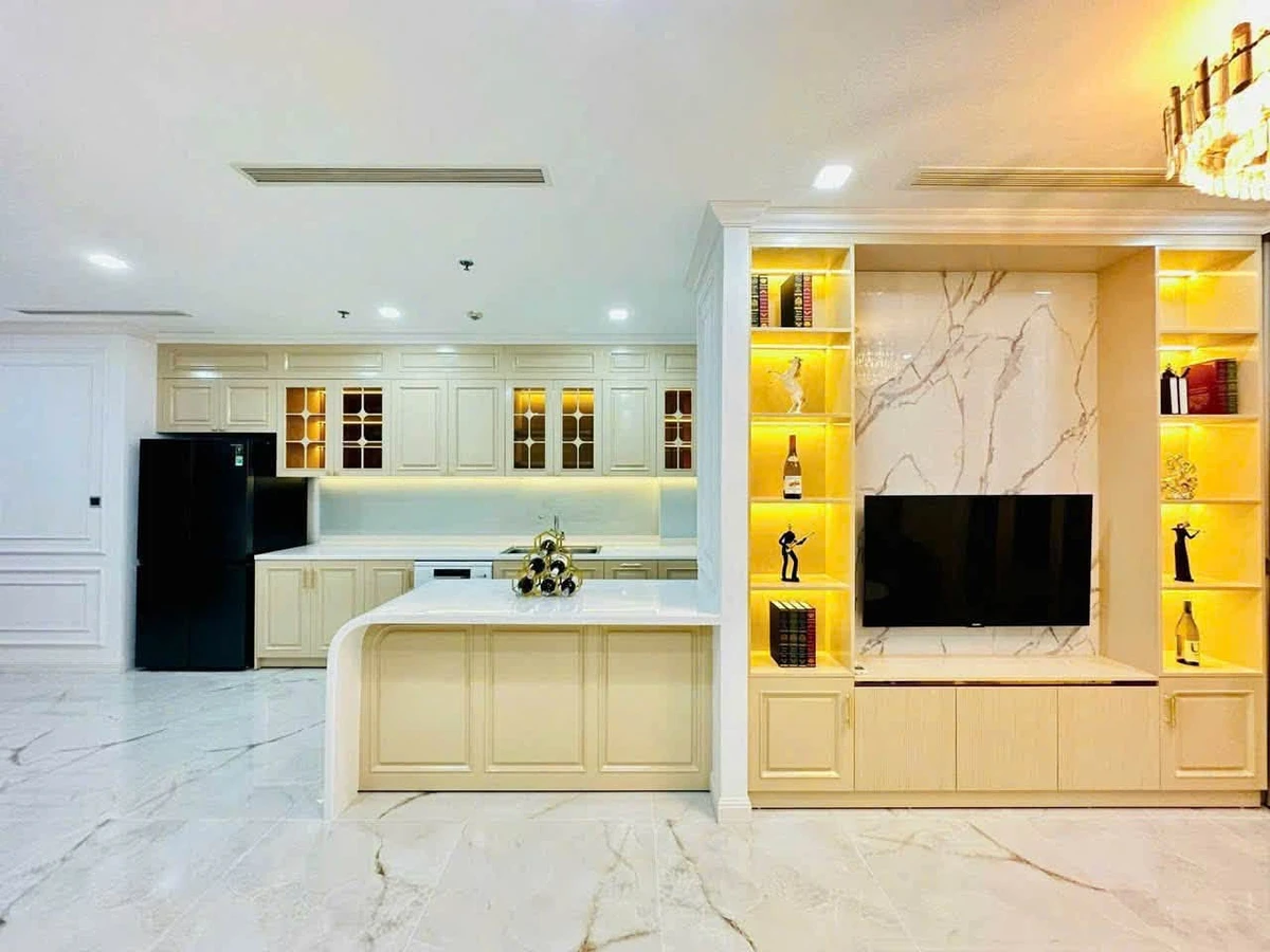 Cho thuê căn hộ 3PN 116m2 Vinhomes Central Park 40tr/tháng - Ảnh thu nhỏ 3
