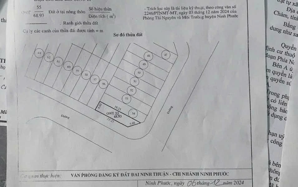 Bán lô góc 2 mặt tiền 68.93m2 Phan Rang Tháp Chàm - Ảnh 1