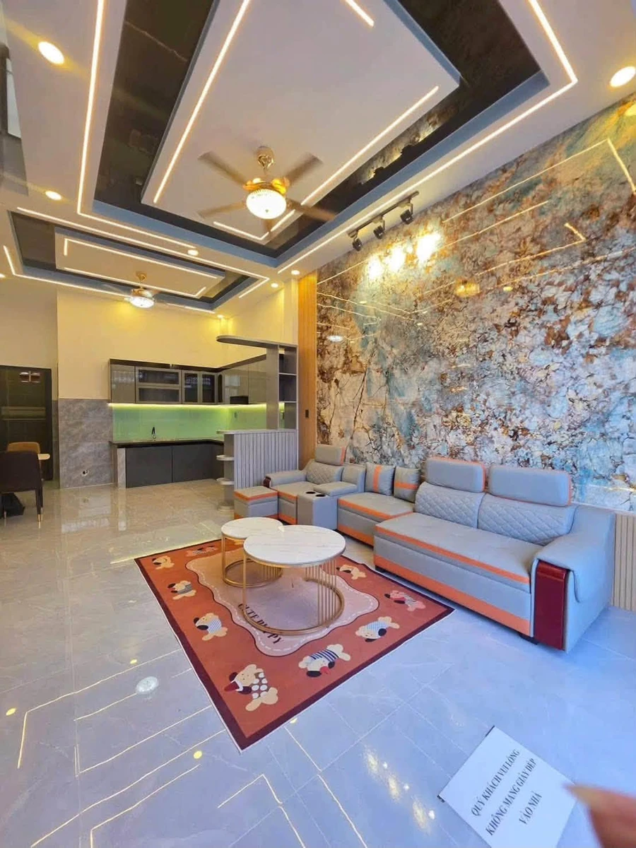 Bán nhà 1 trệt 1 lầu 3PN 60m2 Tân Hạnh Dĩ An 3 tỷ 099 - Ảnh thu nhỏ 2
