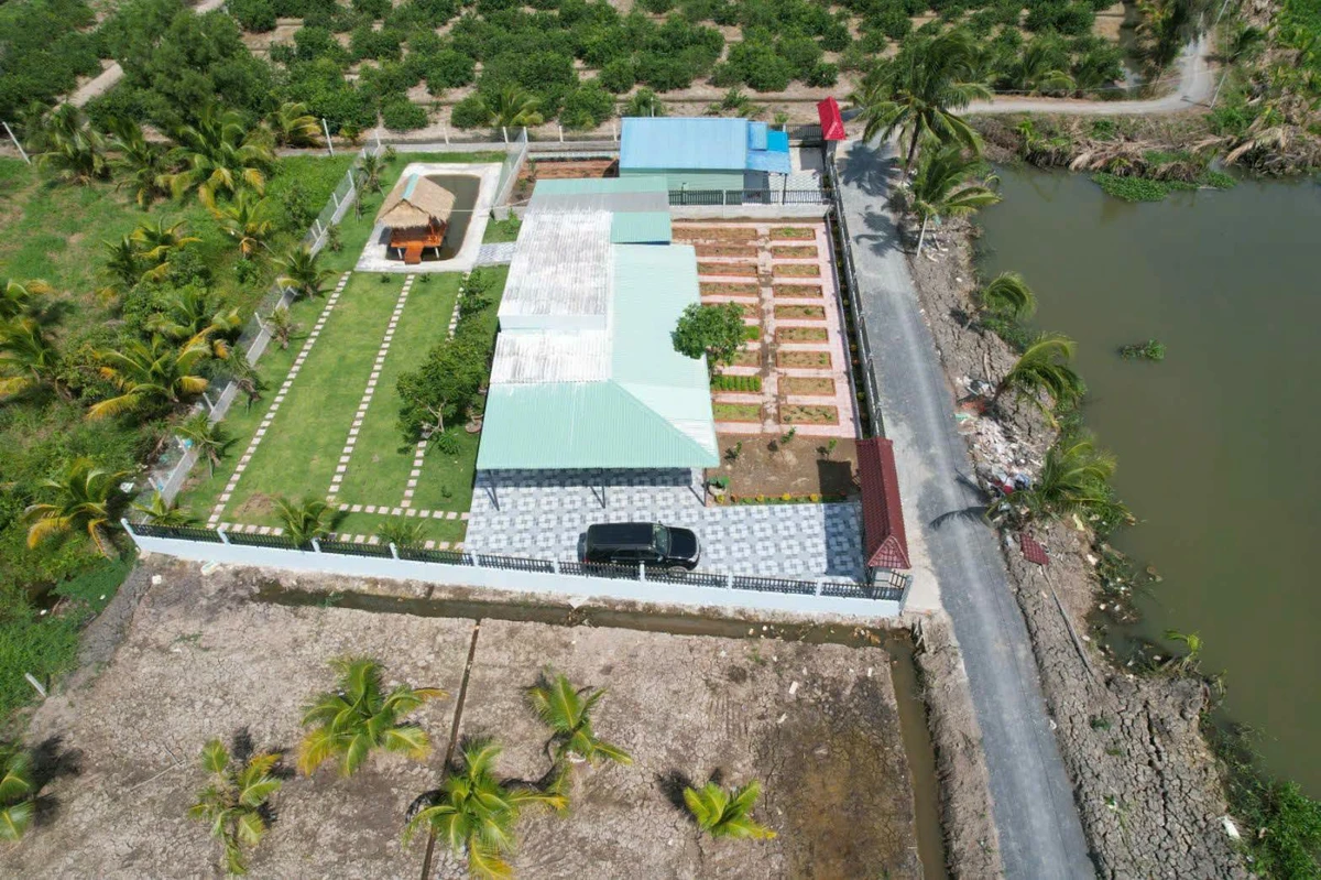 Nhà vườn 1052m² view sông Vàm Cỏ Đông, Tây Ninh, 2.9 tỷ - Ảnh thu nhỏ 3