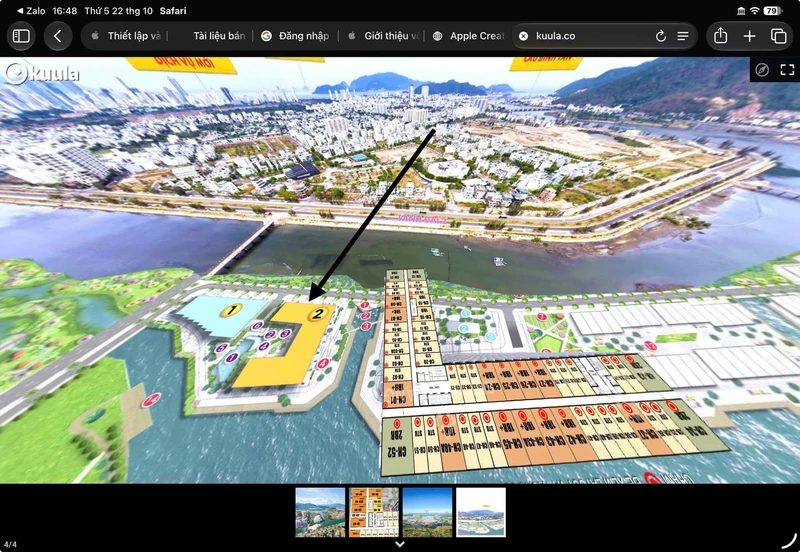 Bán căn hộ 1PN+ 49,5m² view sông Nha Trang 3,4 tỷ