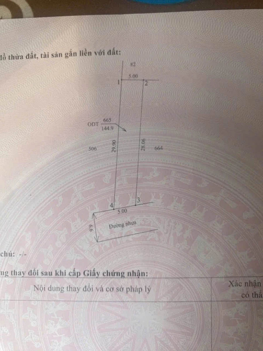 Bán đất 140m² thổ cư 100% Long Hoa, Tây Ninh 499 triệu - Ảnh thu nhỏ 3