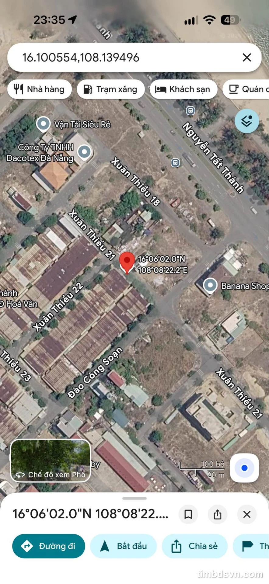 Bán đất nên 70m² gần biển Xuân Thiều 21, Đà Nẵng - Ảnh 1
