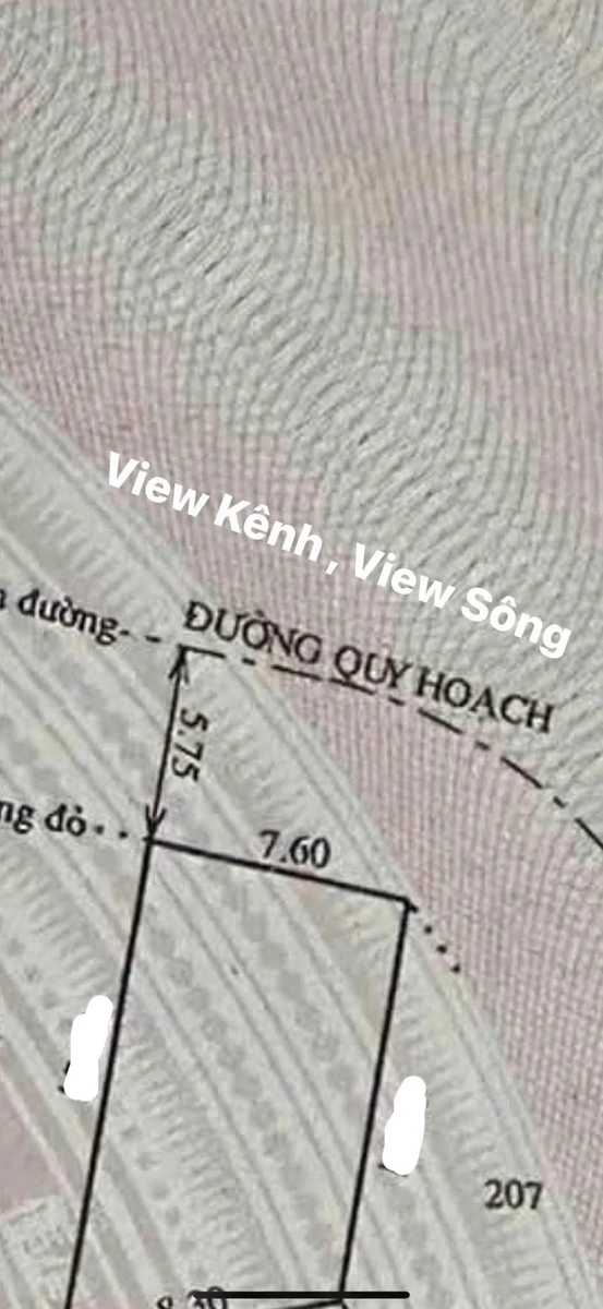 Bán đất Vỹ Dạ 103m² Bình Chánh 2 tỷ 9 - Ảnh thu nhỏ 5