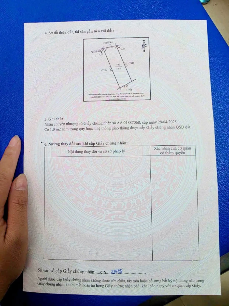 Bán đất ngõ Trần Hữu Thung 55m2, 1 tỷ - Ảnh 1