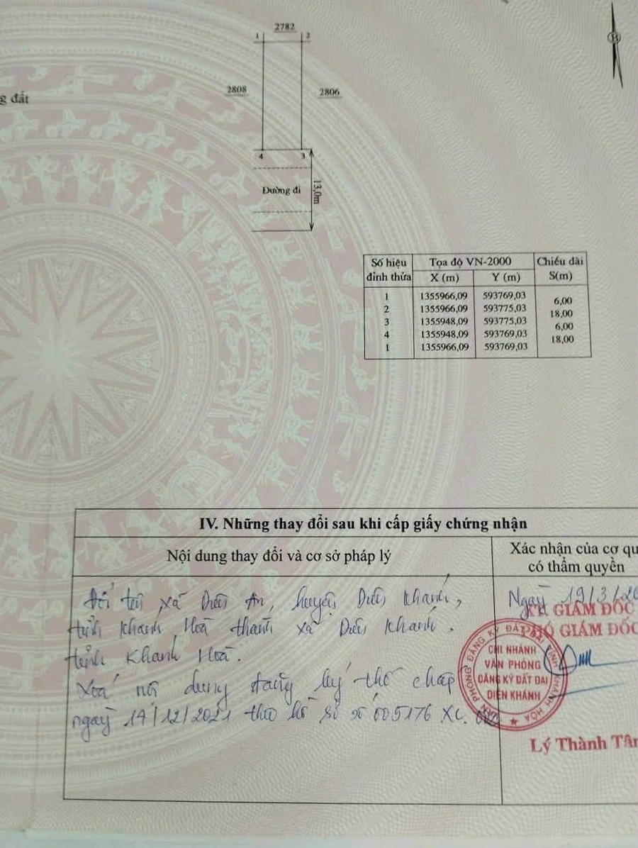 Bán lô đất 108m2 KĐT Phú Ân Nam, Khánh Hòa - 29 triệu/m2 - Ảnh thu nhỏ 5