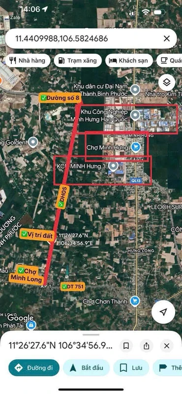 Bán đất nền Minh Long 85m² giá 370 triệu