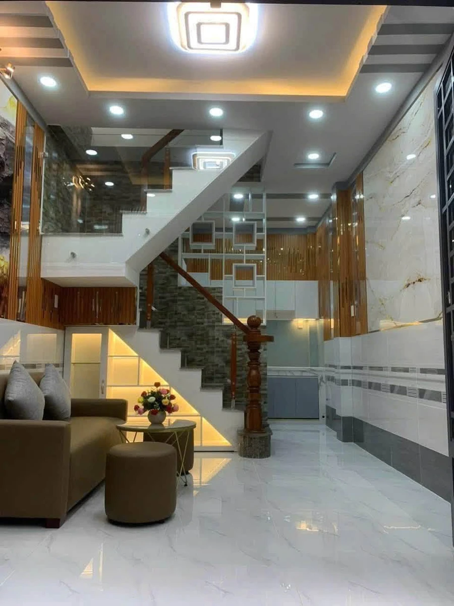 Bán nhà hẻm 21m² 2 phòng ngủ Huỳnh Tấn Phát, Nhà Bè - Ảnh thu nhỏ 2