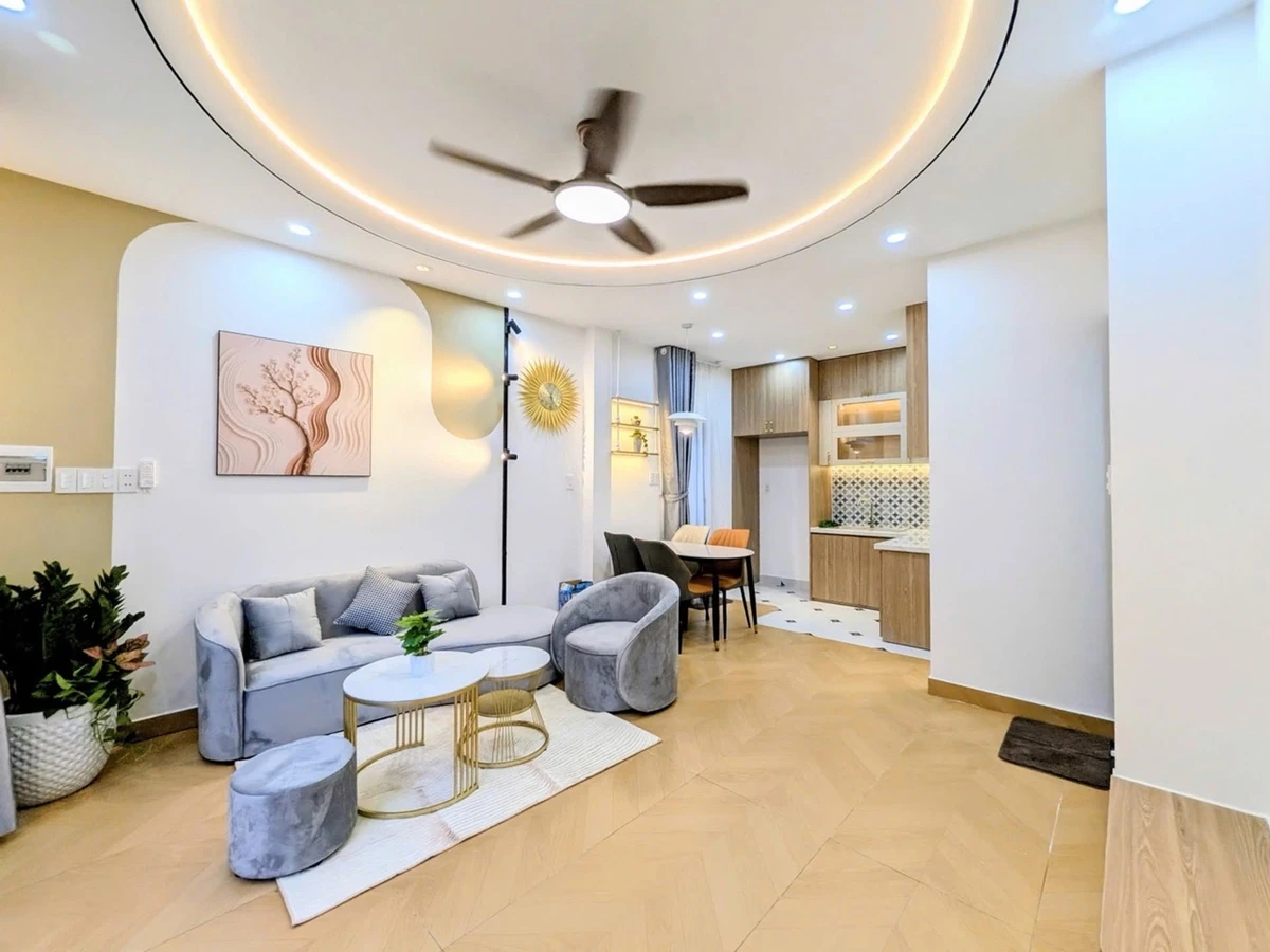 Bán nhà mới 2 tầng 45m2, 3 phòng ngủ, 2 WC, hẻm xe hơi Nguyễn Văn Đậu, Bình Thạnh - Ảnh thu nhỏ 5