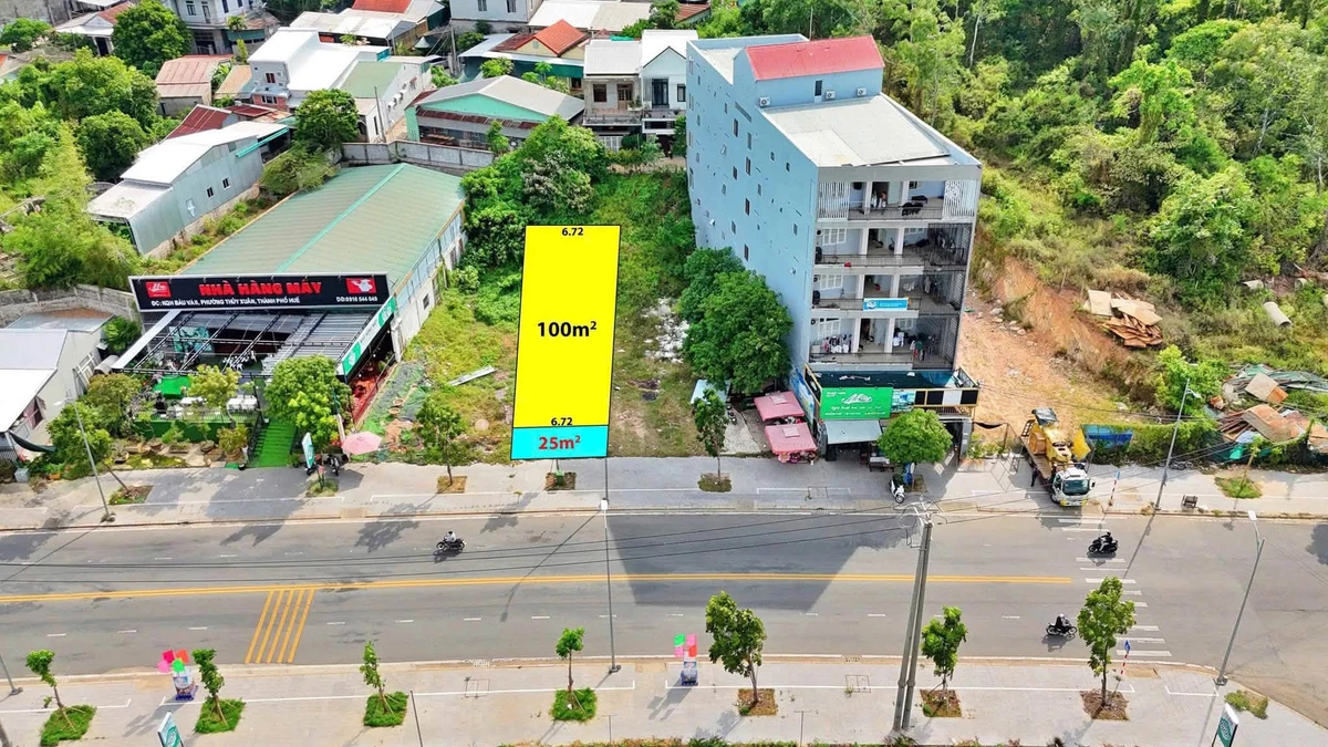 Bán đất mặt tiền Đồng Khởi TP Huế 100m² view công viên - Ảnh thu nhỏ 5