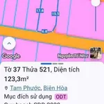 Bán đất Tam Phước, Đồng Nai, 123,3m2, SHR, 2 tỷ - Ảnh thu nhỏ 3