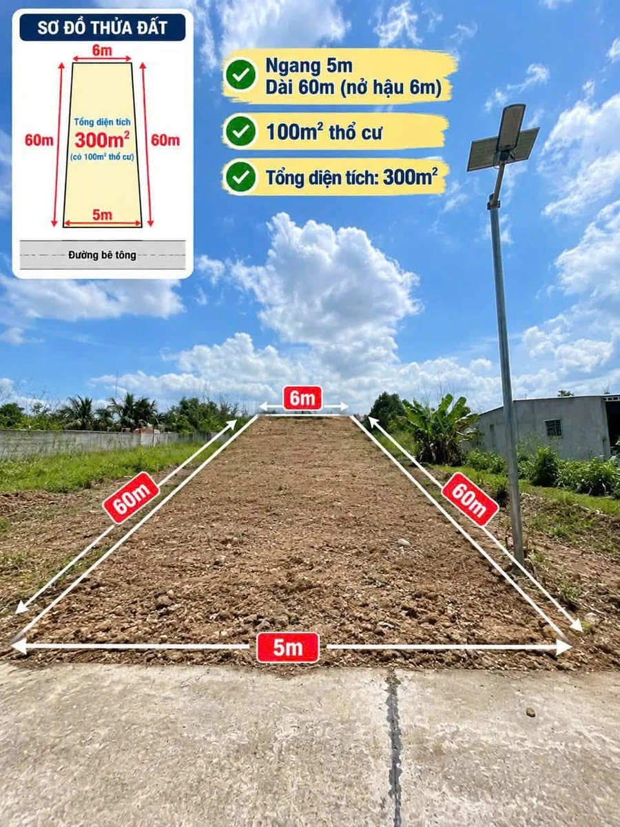 Bán đất nền 100m² Minh Long 2, Đồng Nai, 600 triệu - Ảnh 1