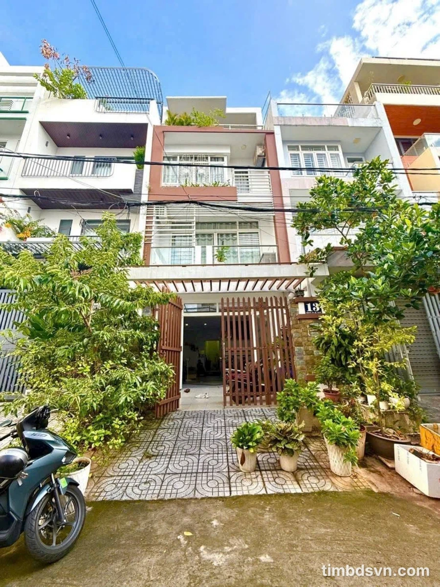 Bán nhà mặt tiền khu ven sông Thủ Đức 90m² 4 tầng 14 tỷ - Ảnh 1