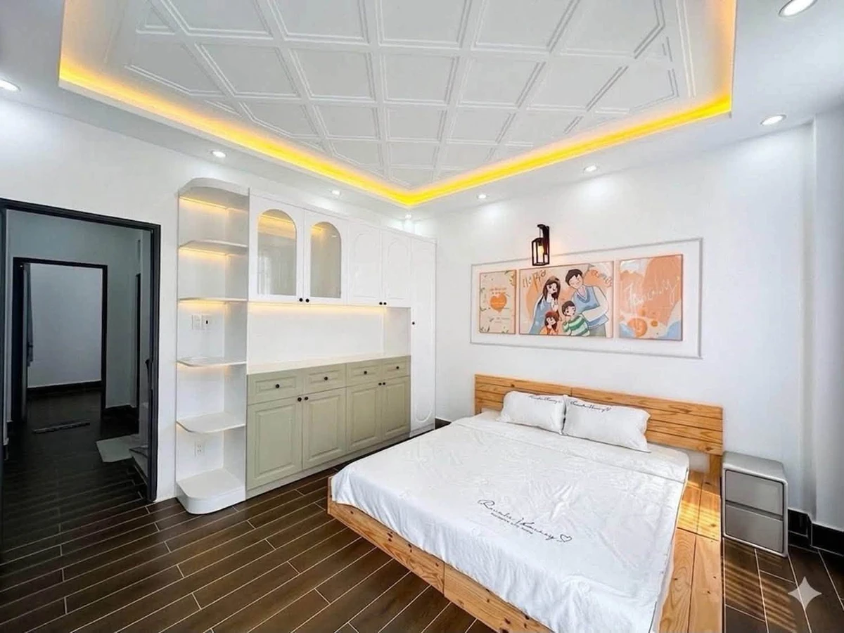 Bán nhà 4 tầng 50m² 4PN đường Huỳnh Tấn Phát, Nhà Bè, xe hơi tới nhà, giá 5,85 tỷ - Ảnh thu nhỏ 5