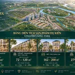 Quỹ căn ngoại giao Vinhomes King Park - Bắc Ninh - Ảnh thu nhỏ 1