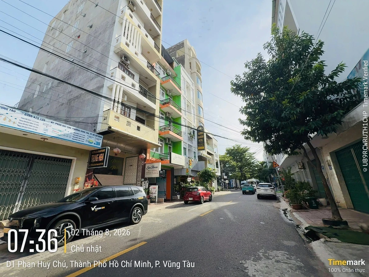 Bán đất mặt tiền đường Phan Huy Chú 97,5m2, Phường 2, Vũng Tàu, cách biển Bãi Sau 300m - Ảnh 1