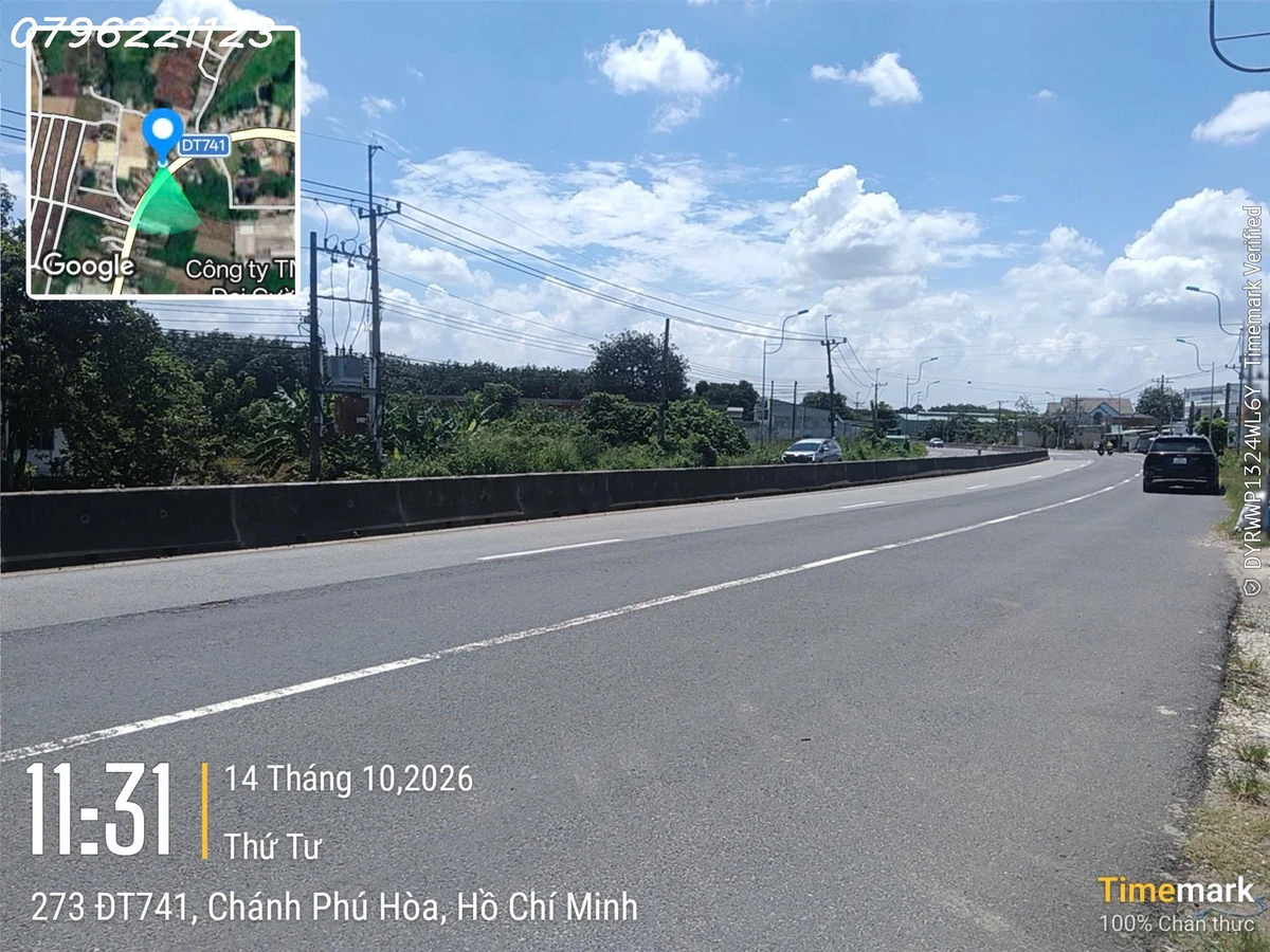Bán đất đẹp tại Nguyễn Văn Thành, Chánh Phú Hoà, 14 tỷ VND, 600 m2, sẵn nhà ba gian có hồ - Ảnh thu nhỏ 2