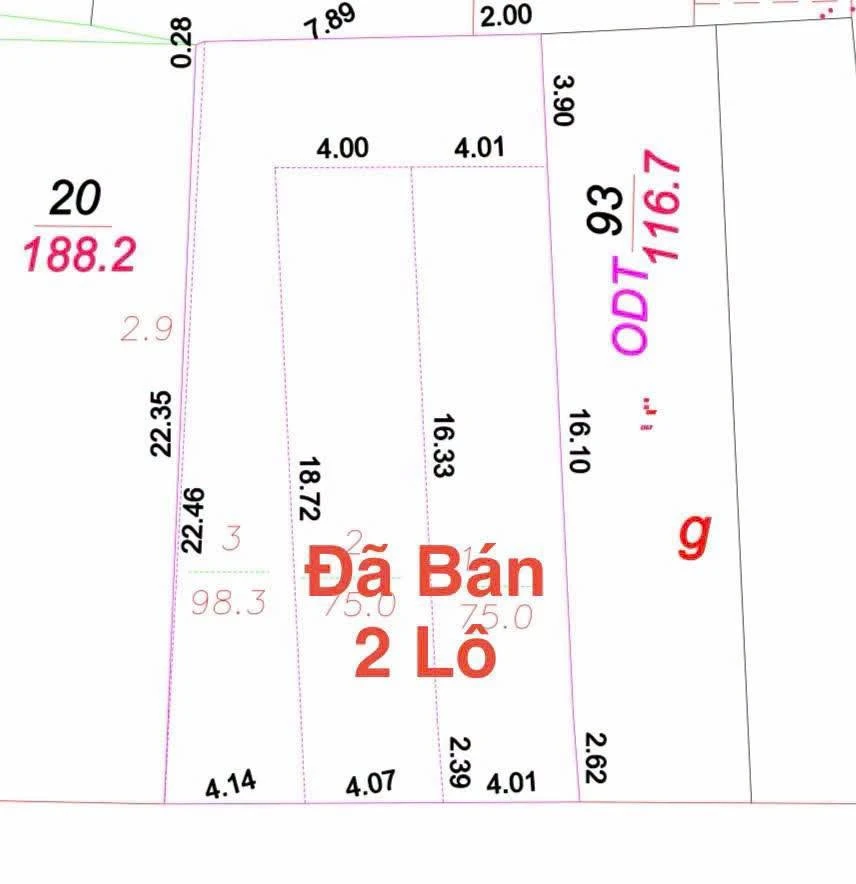 Bán đất 102m2 mặt tiền Khu Phúc Lâm Nhà Bè 2 tỷ 5 - Ảnh thu nhỏ 3