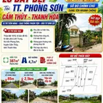 Bán lô đất 387m² Thanh Hóa - Cẩm Thủy - 1,7 tỷ - Ảnh thu nhỏ 1