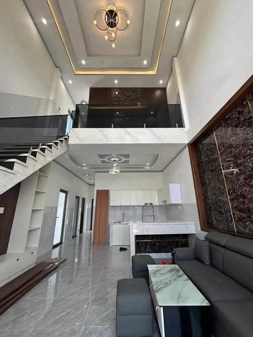 Bán nhà mới 3PN gần chợ Long Hải, Phước Hưng, 109.9m² - Ảnh 1