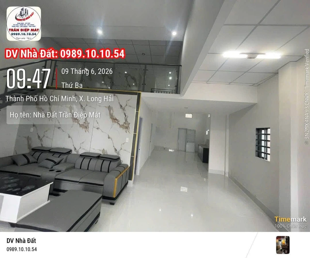 Bán nhà cấp 4 góc 2 mặt tiền gần chợ Phước Tỉnh, Long Hải, Vũng Tàu, giá 2,335 tỷ - Ảnh thu nhỏ 2