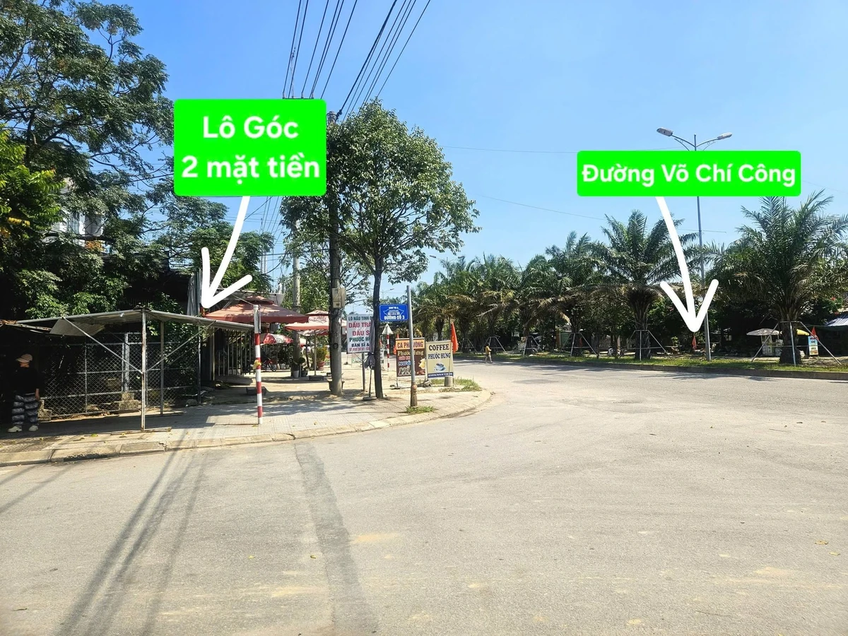 Bán đất lô góc 2 mặt tiền Võ Chí Công – Trần Thị Nuôi 181,3m², Vỹ Dạ, Huế - Ảnh thu nhỏ 2