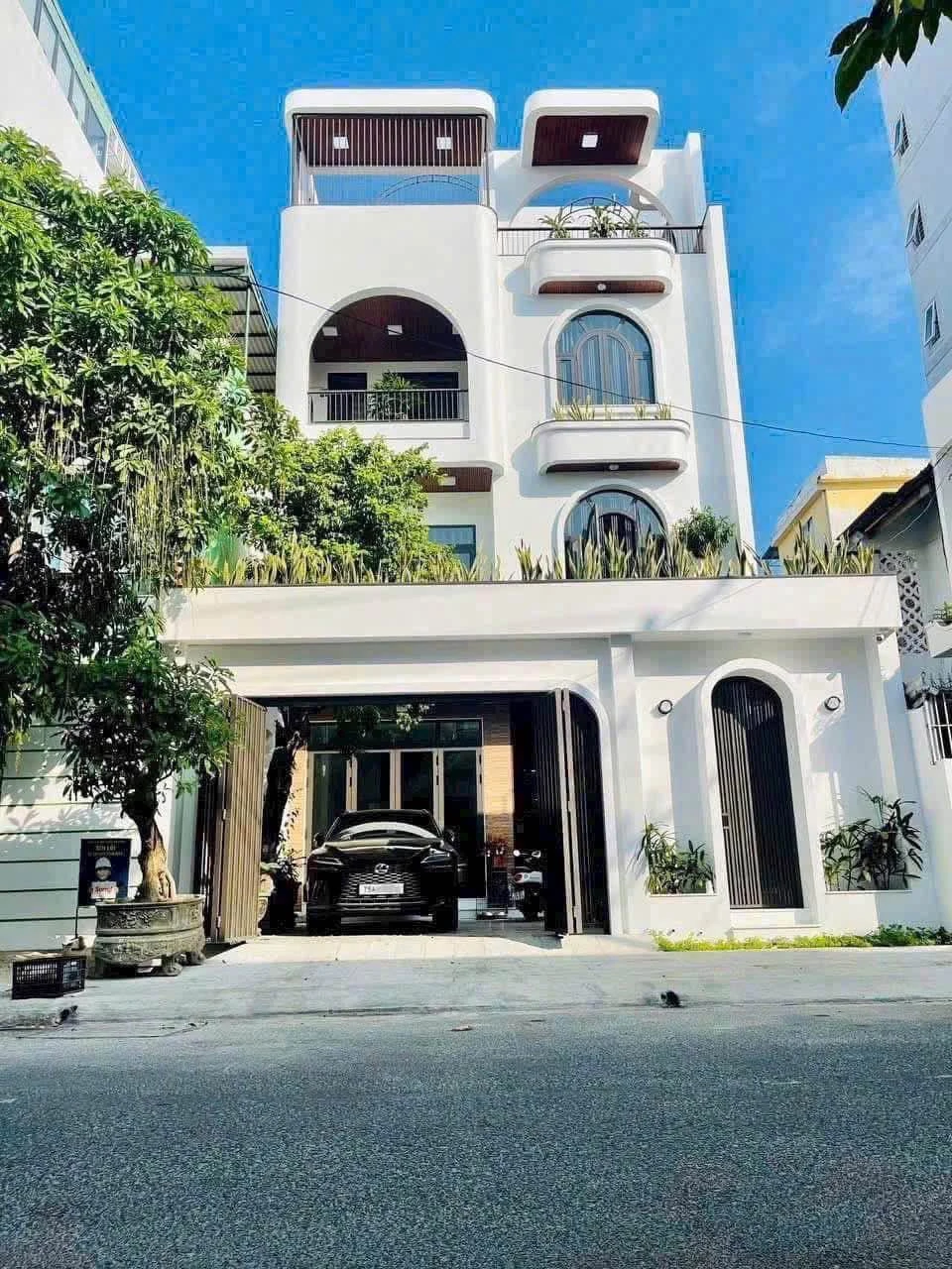 Biệt thự 4 tầng mặt tiền Lê Chân 168m², Nha Trang, 29 tỷ - Ảnh 1