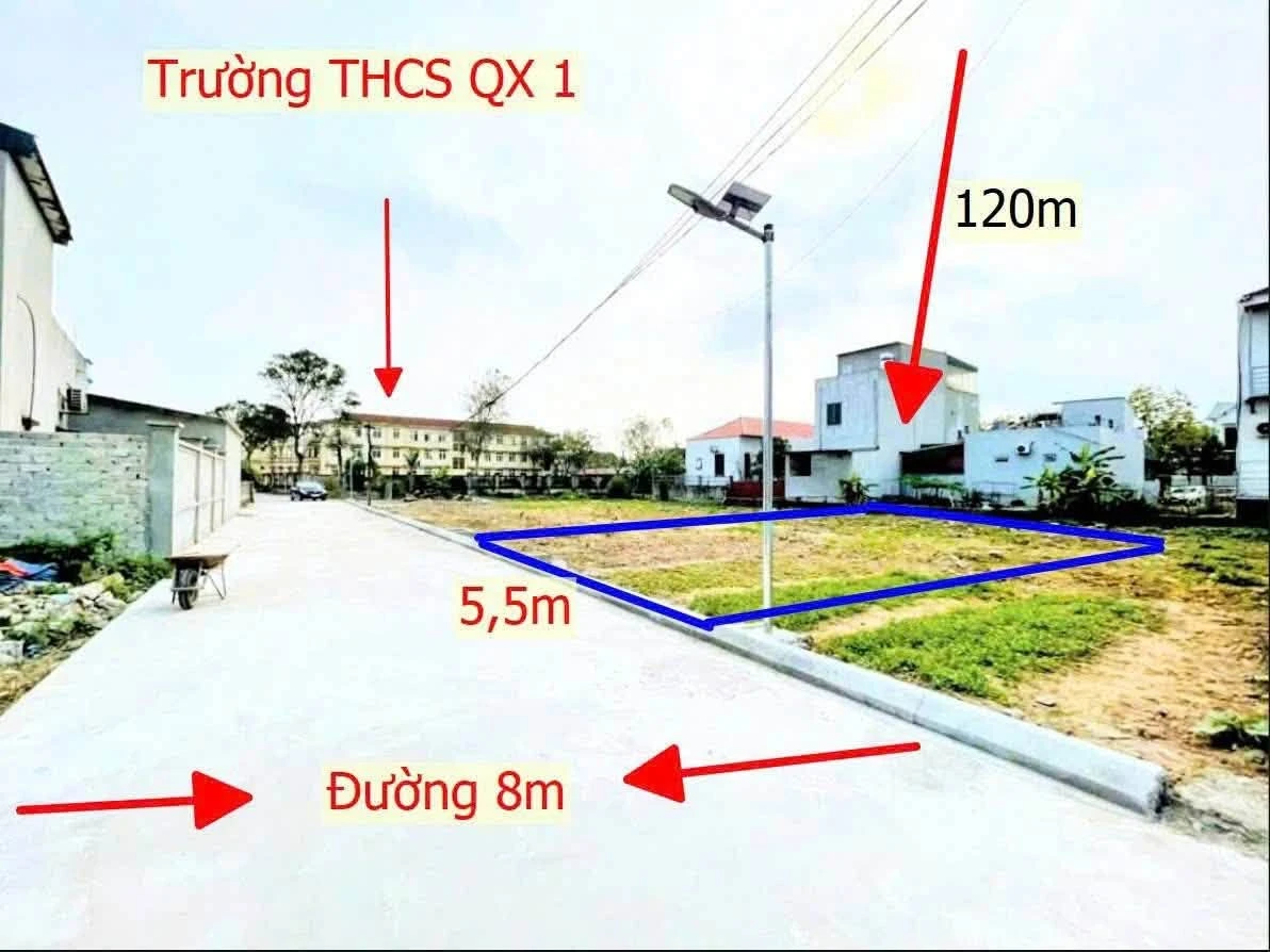 Bán đất 120m² tại Tân Phong, Quảng Xương, giá 1 tỷ - Ảnh 1