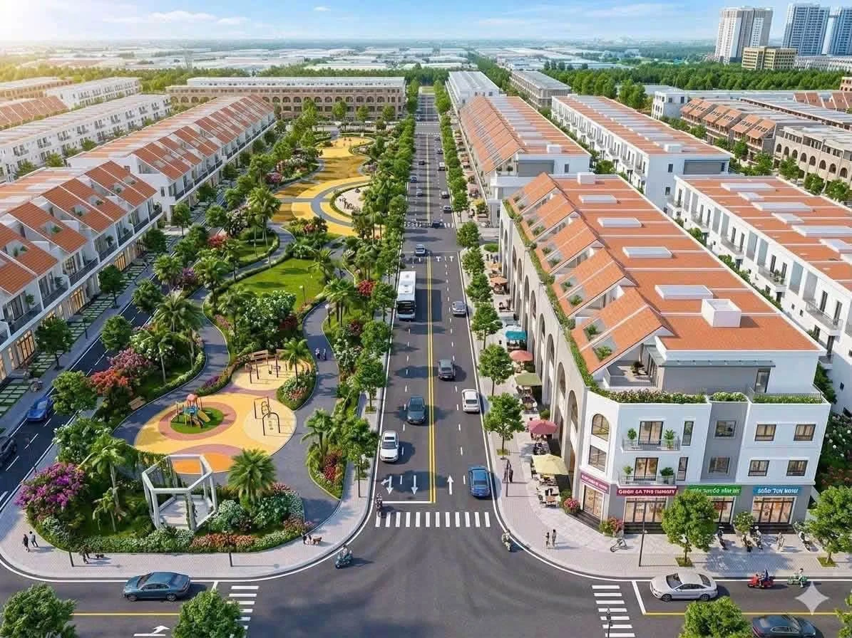 Nhà phố 2 mặt tiền 5.5 tỷ Green City Bình Dương - Ảnh thu nhỏ 3