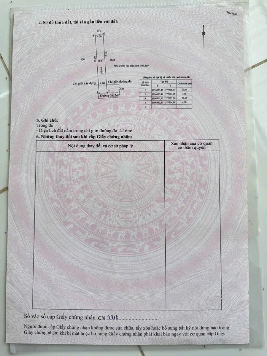 Bán nhà Long An, Đức Hòa 120m² 1 tỷ 4 - Ảnh thu nhỏ 4